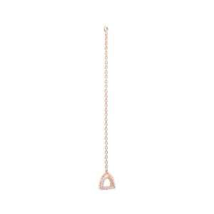 Fiontini Ear pendant rose gold w. diamonds