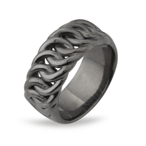 Sitana Ring Oxidised silver